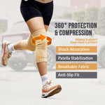Thumbnail for Orth-Rem Knee Cap Support For Men & Women (Pair) Knee Brace Pain Relief