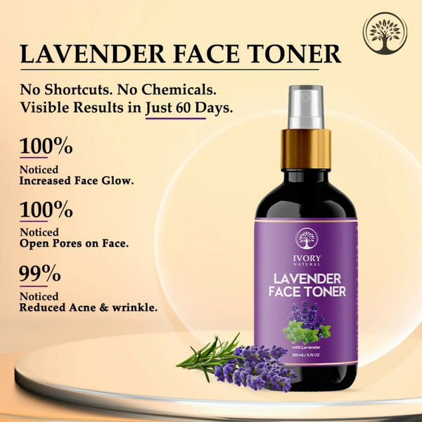 Ivory Natural Lavender Facial Toner For Acne, Even Skin Tone - Distacart