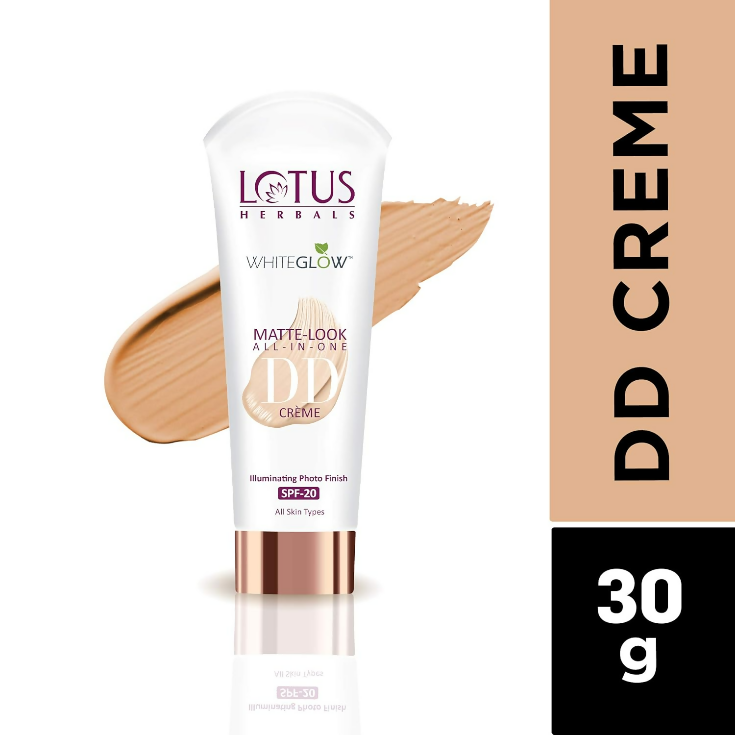 Lotus Herbals Whiteglow Matte Cream Look All In One DD Crame Spf 20 - Distacart