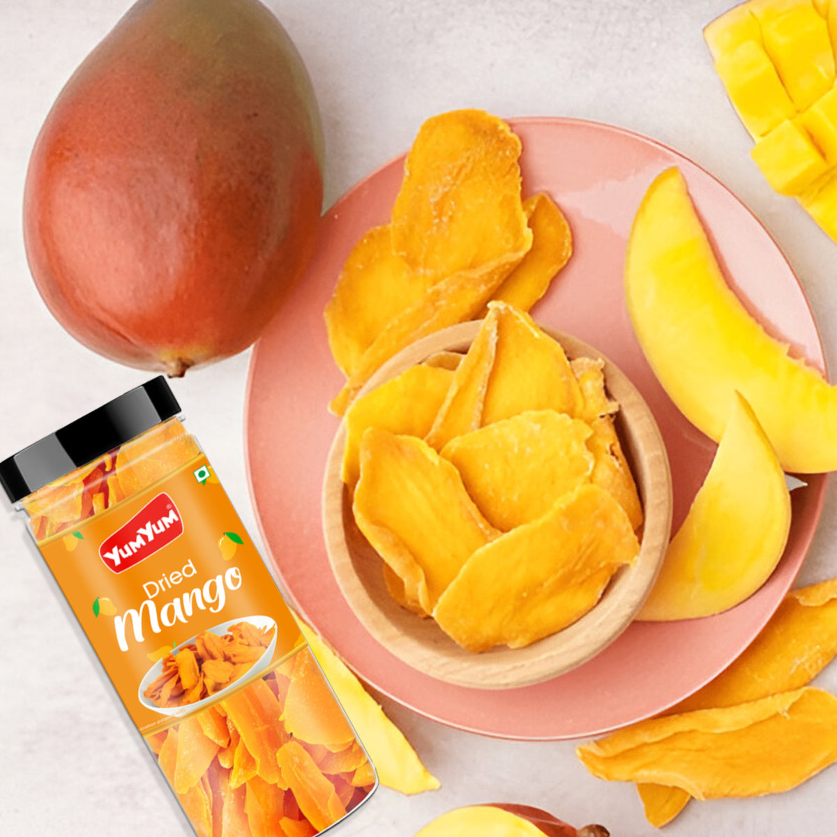 Yum Yum Dried Mango Jar - Dista