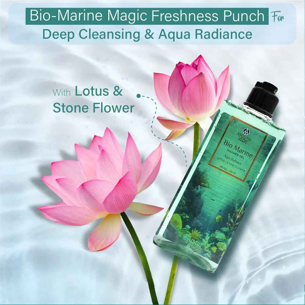 Ayouthveda Bio Marine Shower Gel