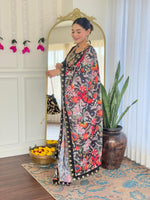 Thumbnail for The52 Women's Viscose Chanderi Fabric Straight Kurta, Pant and Dupatta Set