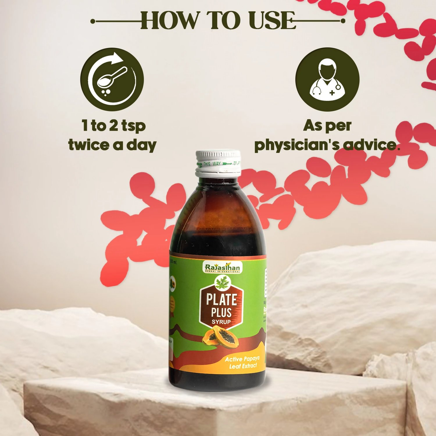 Rajasthan Herbals Plate Plus Syrup - Distacart