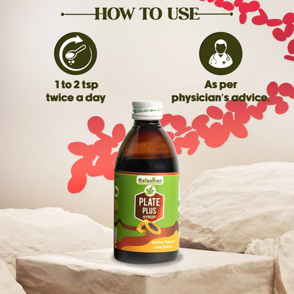 Rajasthan Herbals Plate Plus Syrup - Distacart