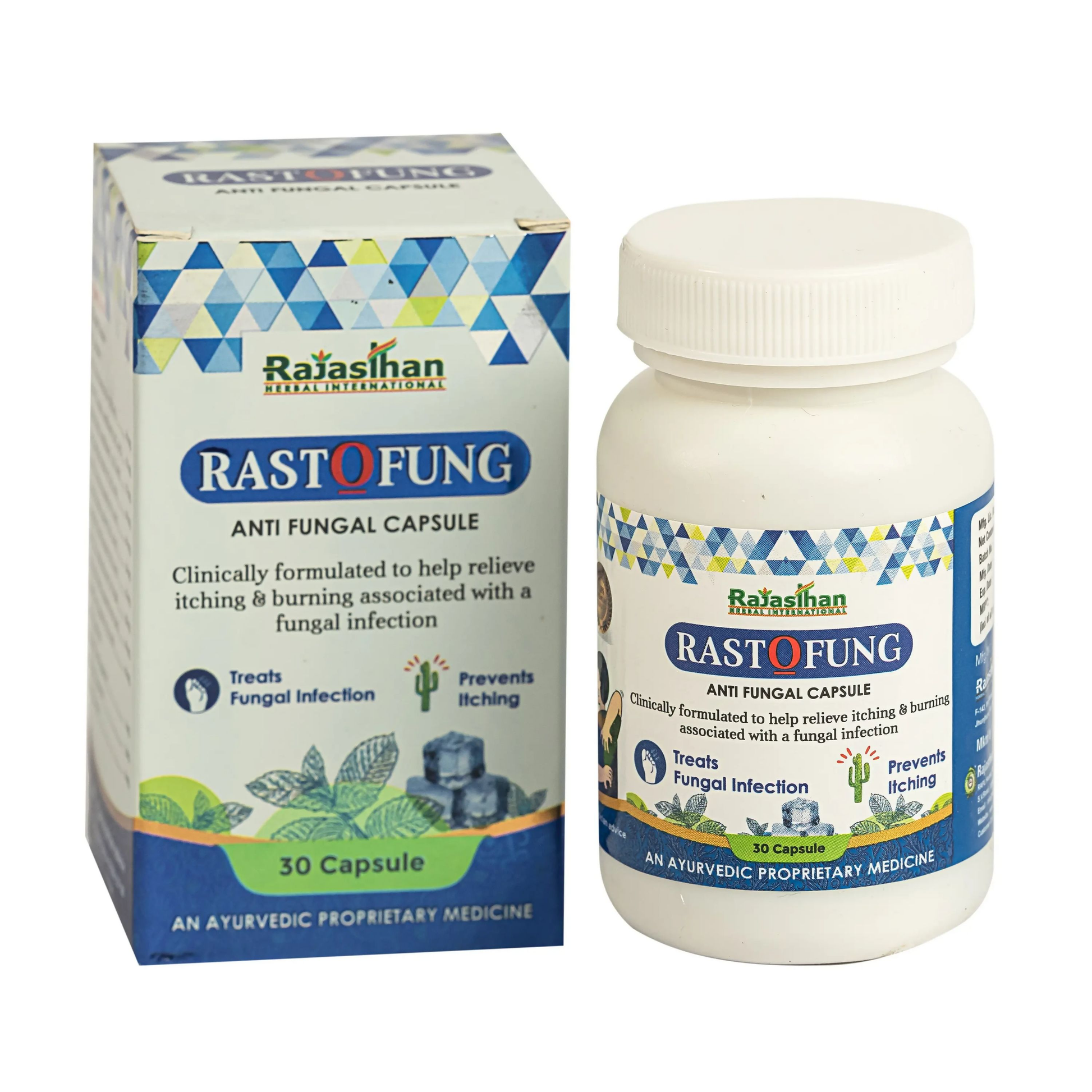 Rajasthan Herbals Rastofung Capsules - Distacart