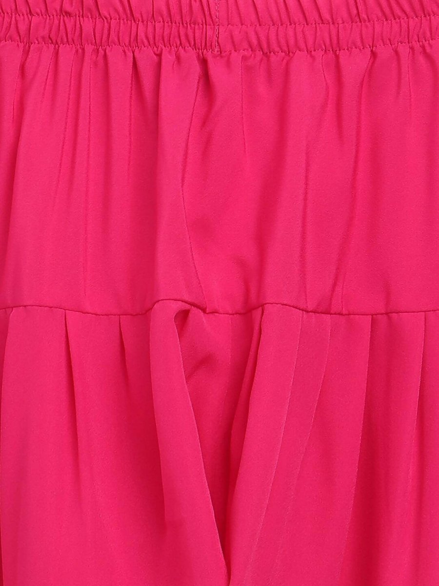 Ahalyaa Red Chanderi Khari Print Kids Kurta Churidar Set For Boys - Distacart