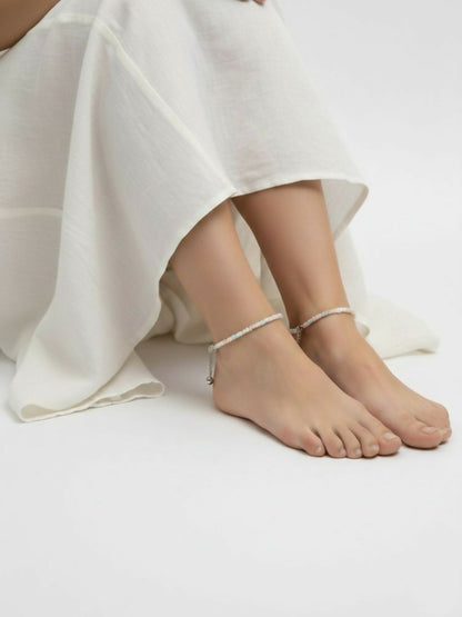 NVR Women Multicolour Artificial Beads Anklet - Distacart