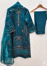 Thumbnail for Teeya Creation Womens New Net With Heavy Embroiedery With Sequence Work Kurta Set - Dista