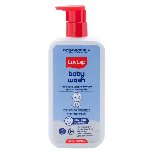 LuvLap Baby Wash with Milk Protein, Oatmeal, Shea Butter and Vitamin E - Distacart