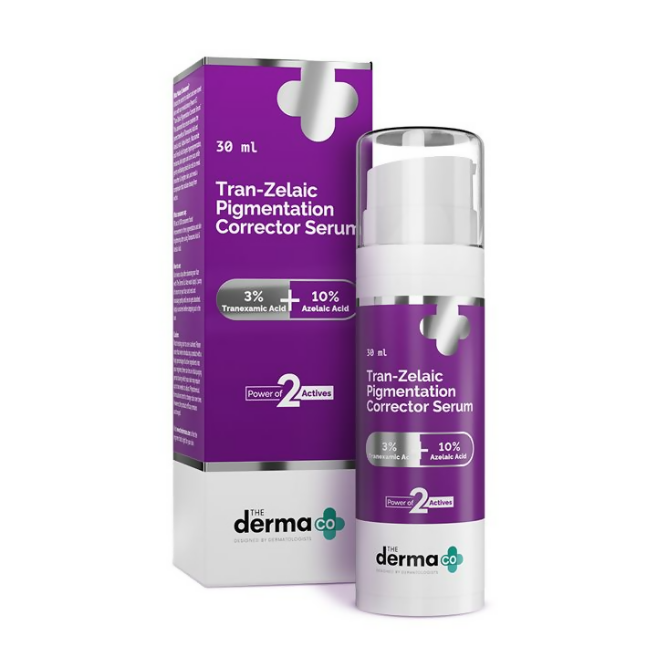 The Derma Co Tran-Zelaic Pigmentation Corrector Serum with Tranexamic Acid & Azelaic Acid - Distacart