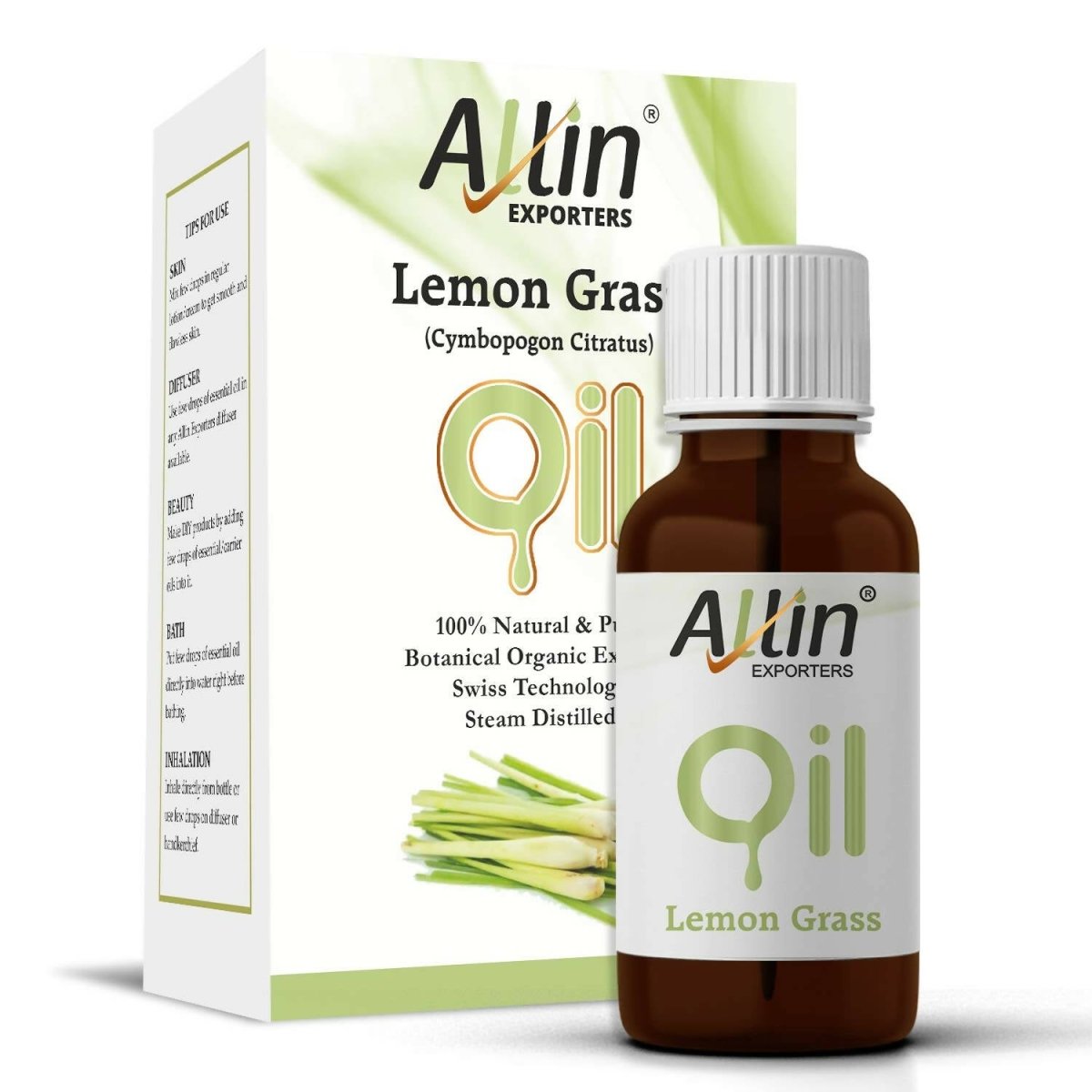 Allin Exporters Lemon Grass Essential Oil - Distacart