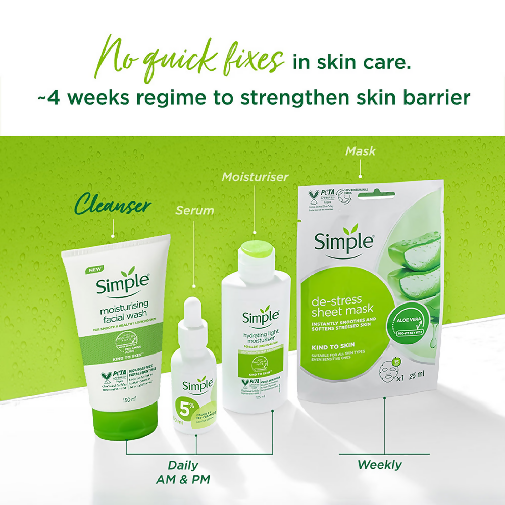 Simple Moisturising Facial Wash - Distacart