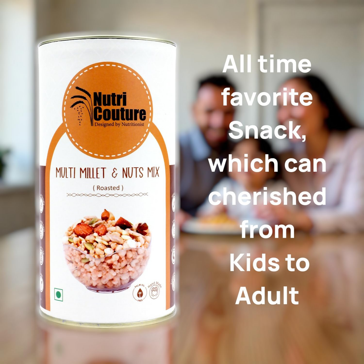Nutri Couture Millets & Nuts Mix - Distacart