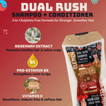 Thumbnail for Elemen Dual Rush – Body Wash + Shampoo & Conditioner with Jojoba and Rosemary - Distacart