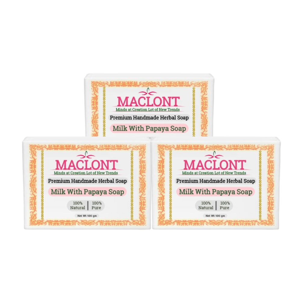 Maclont Milk With Papaya Soap - Distacart