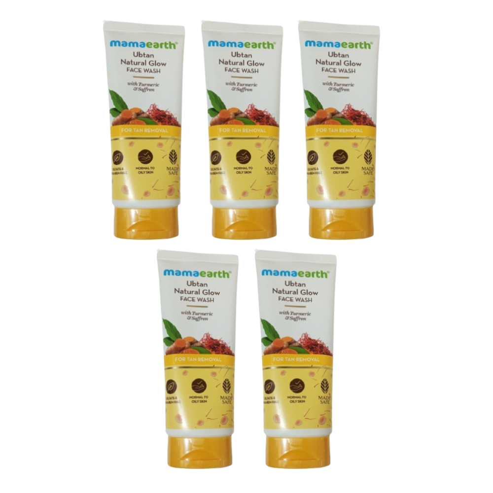 Mamaearth Ubtan Face Wash For Tan Removal