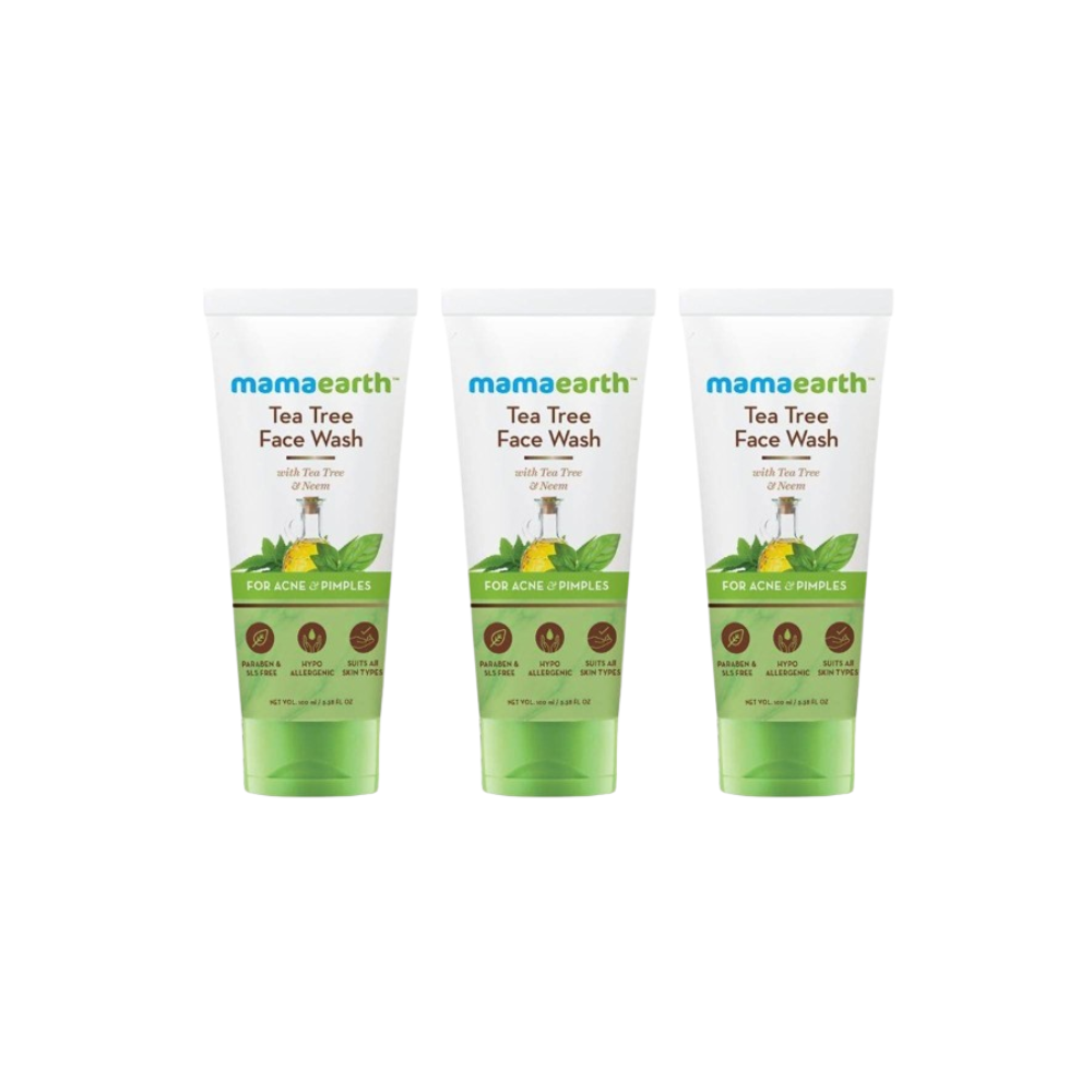 Mamaearth Tea Tree Face Wash for Acne & Pimples