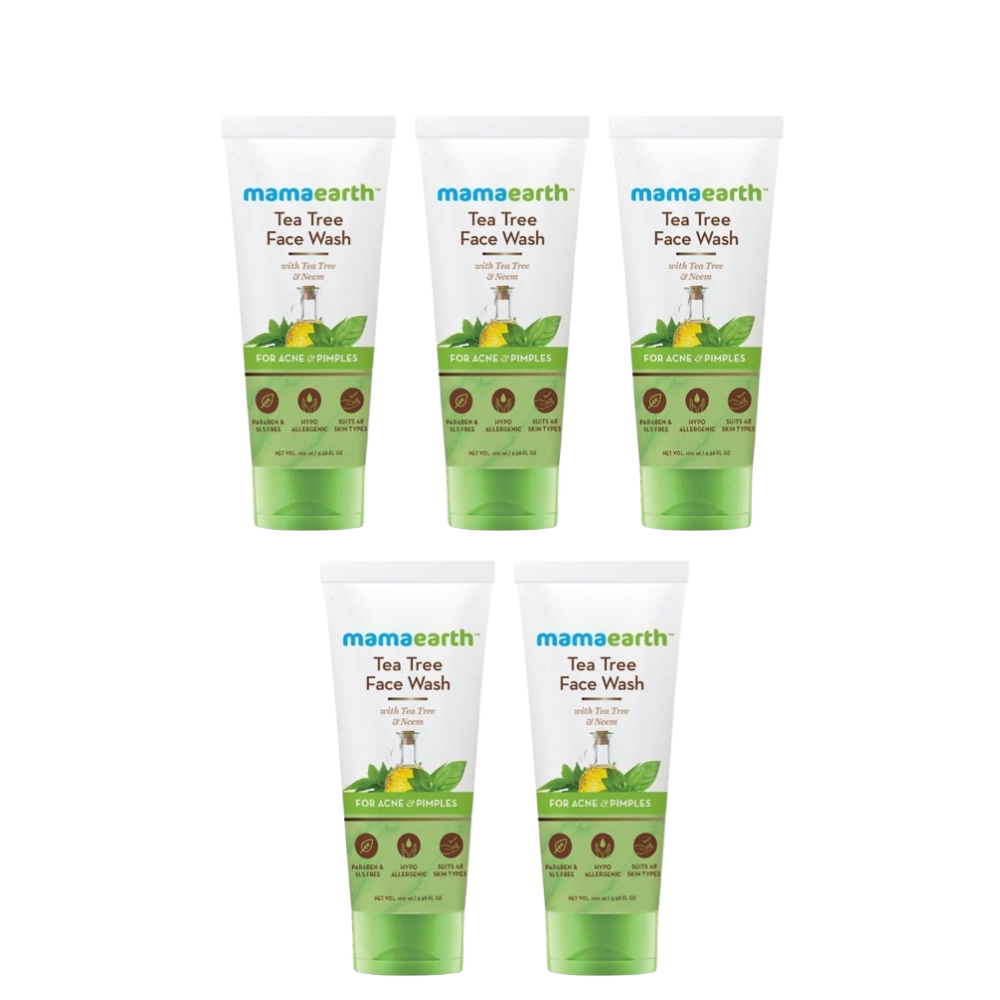 Mamaearth Tea Tree Face Wash for Acne & Pimples