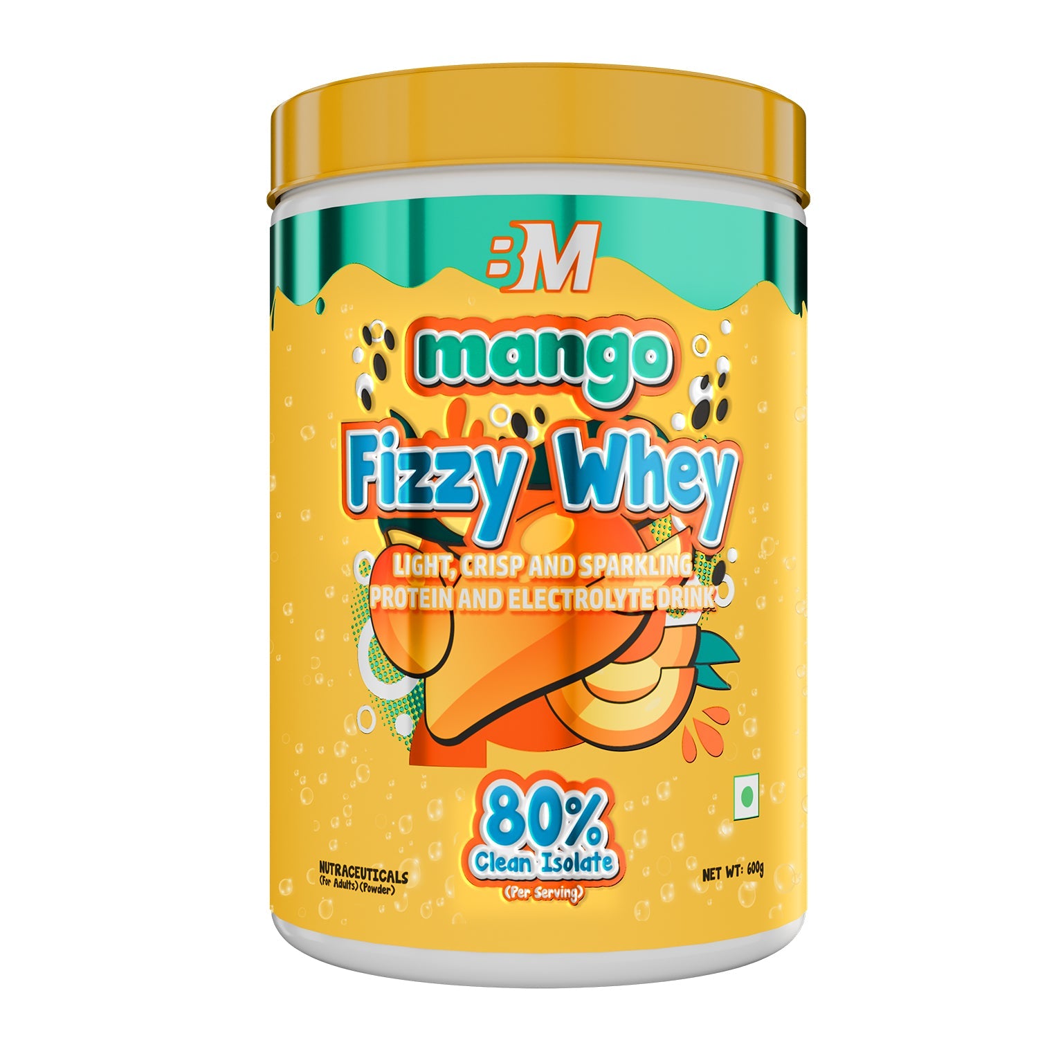 Big Muscles Nutrition Fizzy Whey & Shaker Combo - Distacart