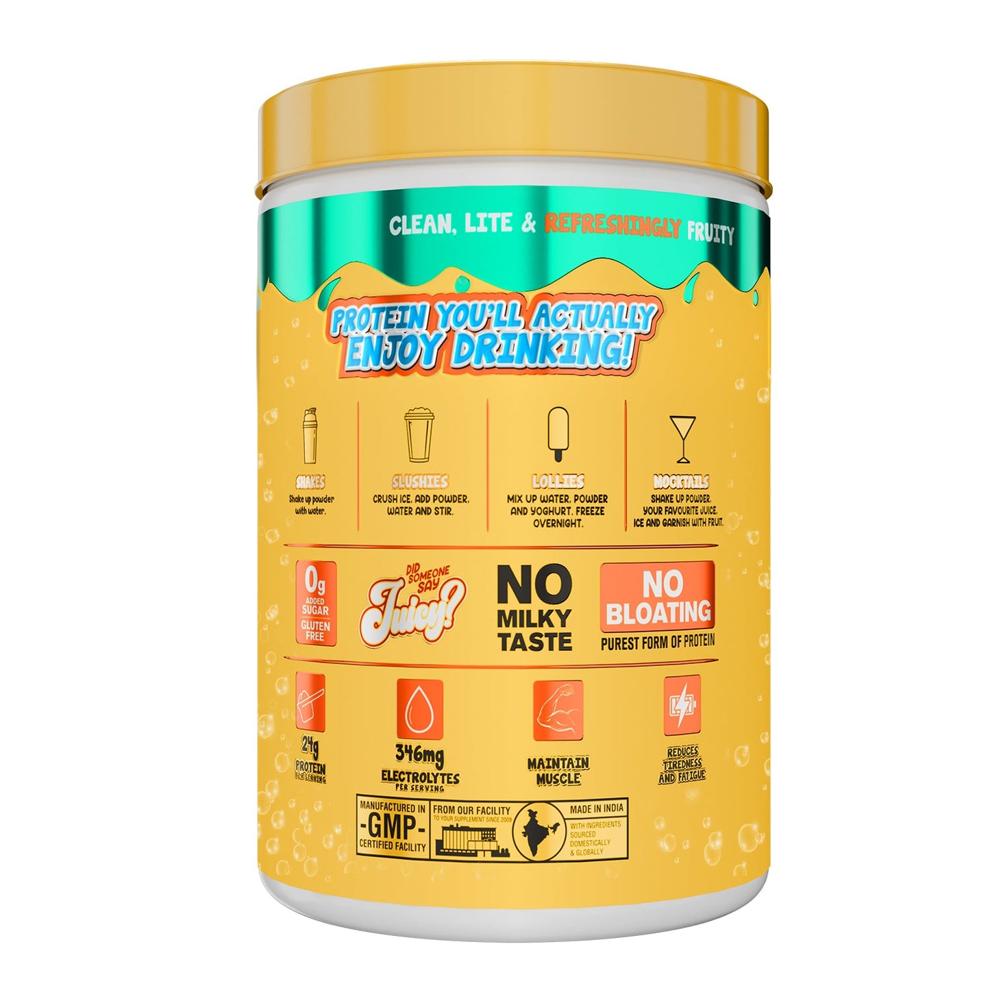 Big Muscles Nutrition Fizzy Whey & Shaker Combo - Distacart