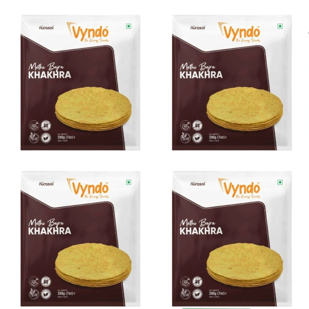 Vyndo Methi Bajra Khakhra