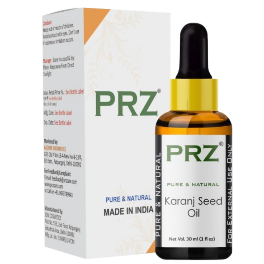 PRZ Karanj Seed Cold Pressed Carrier Oil - Dista
