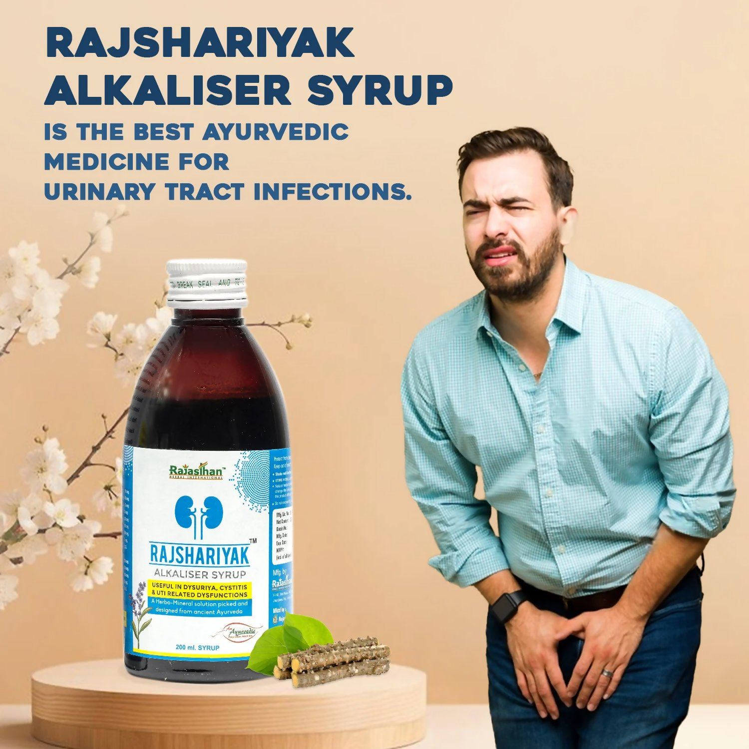 Rajasthan Herbals Rajshariyak Alkaliser Syrup