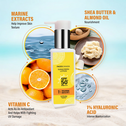 Faces Canada Sunscreen Lotion - Distacart