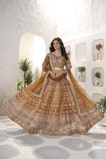 Thumbnail for Lehenga Mart Glamorous Designer Lehenga Choli for Bridal and Bridesmaids Wedding Wear Choli - Distacart
