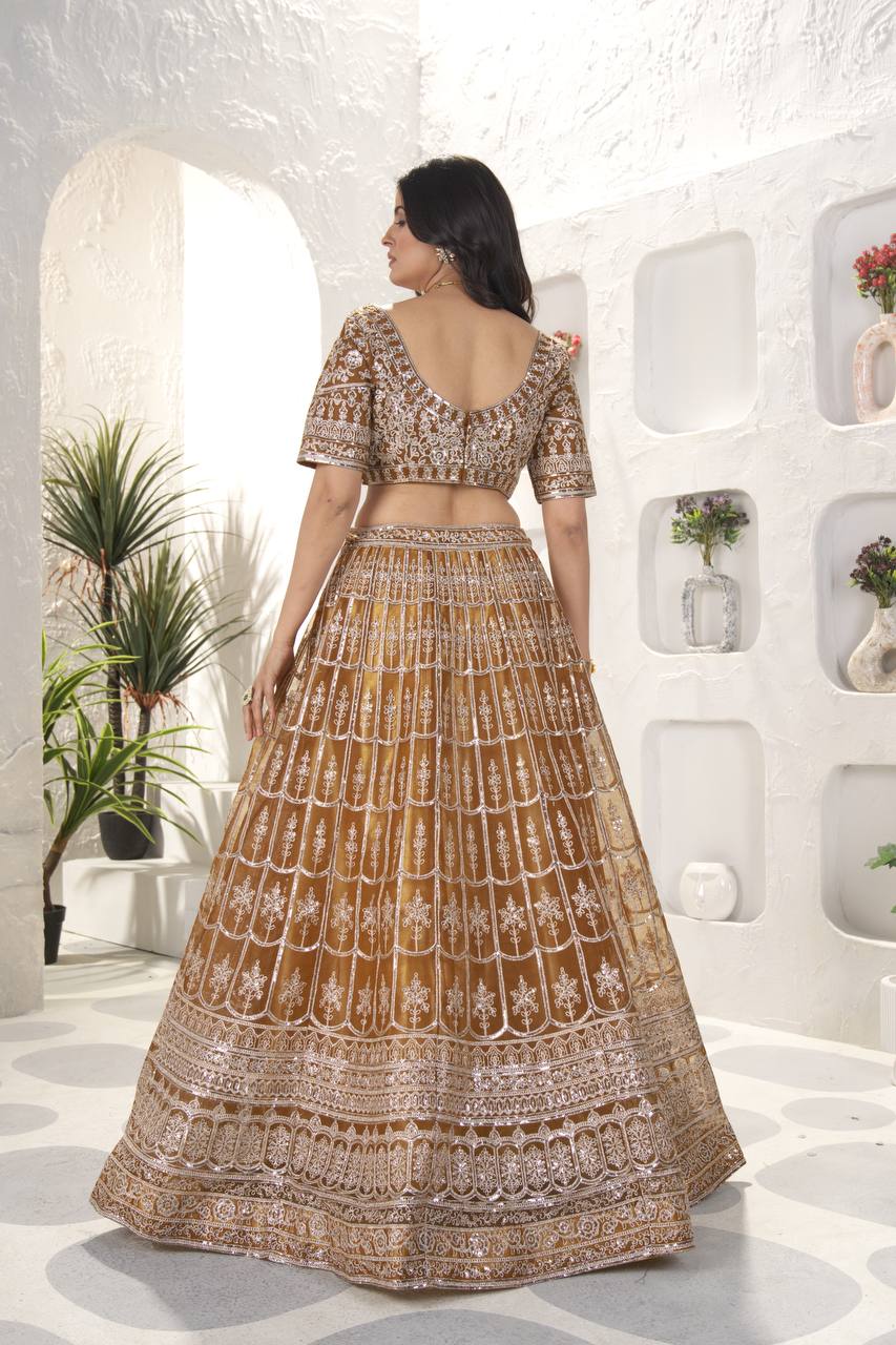 Lehenga Mart Glamorous Designer Lehenga Choli for Bridal and Bridesmaids Wedding Wear Choli - Distacart