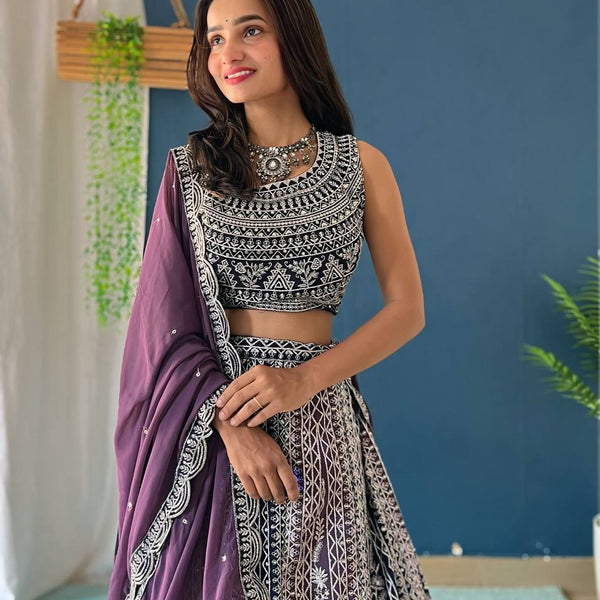 Lehenga Mart Glamorous Designer Lehenga Choli for Bridal and Bridesmaids Wedding Wear Choli - Distacart