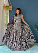 Thumbnail for Lehenga Mart Glamorous Designer Lehenga Choli for Bridal and Bridesmaids Wedding Wear Choli - Distacart