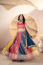 Thumbnail for Lehenga Mart Glamorous Designer Lehenga Choli for Bridal and Bridesmaids Wedding Wear Choli - Distacart