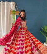 Thumbnail for Lehenga Mart Designer Bollywood Style Wedding Wear Lehenga Choli - Pink - Distacart