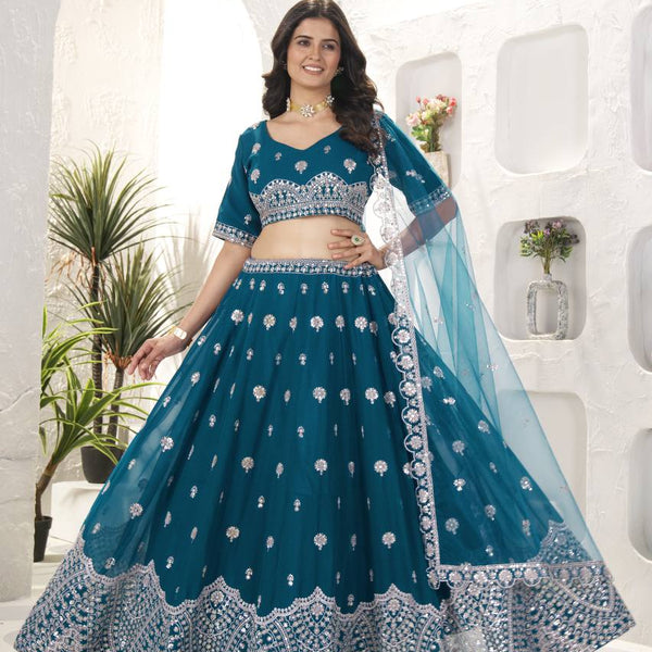 Lehenga Mart Glamorous Designer Lehenga Choli for Bridal and Bridesmaids Wedding Wear Choli - Distacart