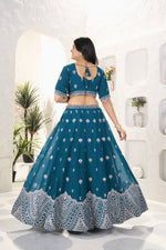 Thumbnail for Lehenga Mart Glamorous Designer Lehenga Choli for Bridal and Bridesmaids Wedding Wear Choli - Distacart