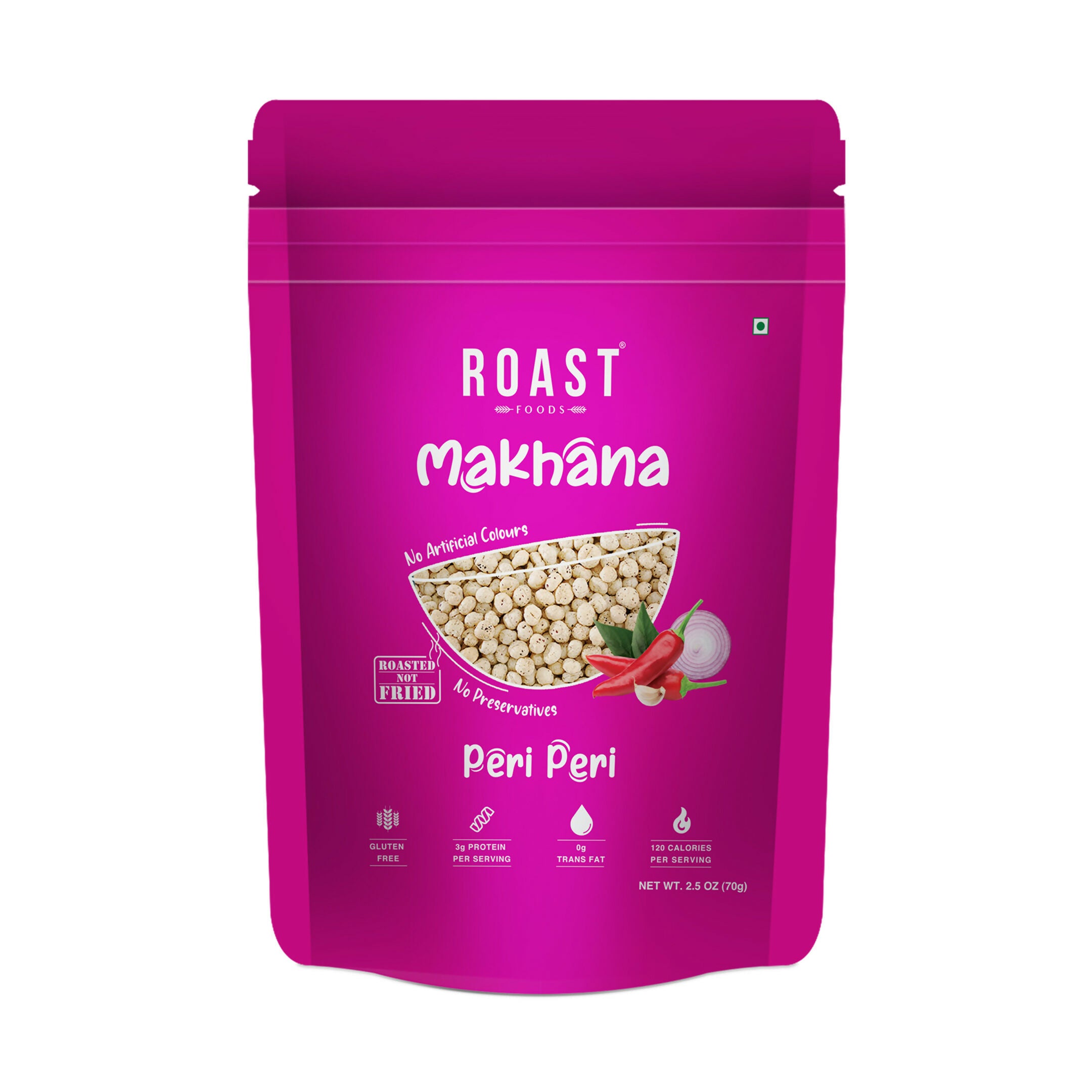 Roast Foods Makhana Peri Peri - Distacart