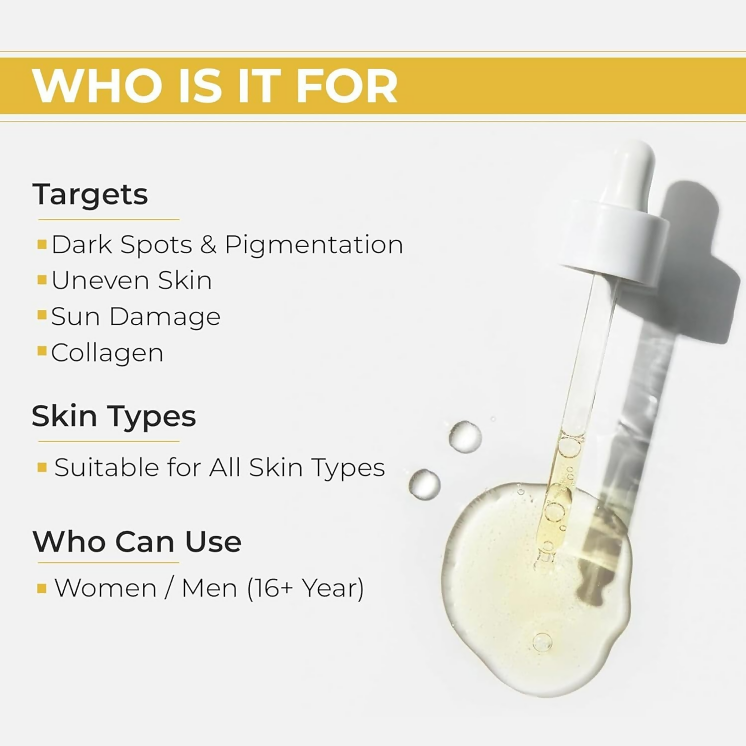 Proskire 10% Advance Vitamin C Serum With Ferulic Acid, Mandarin Orange Ext For Dark Spots Pigmentation & Glowing Face - Distacart