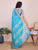 Thumbnail for Mitera Woven Design Zari Saree