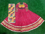Thumbnail for Malishka Export Rani Soft Silk With Mirror Work Lehenga Choli Set - Rani - Distacart
