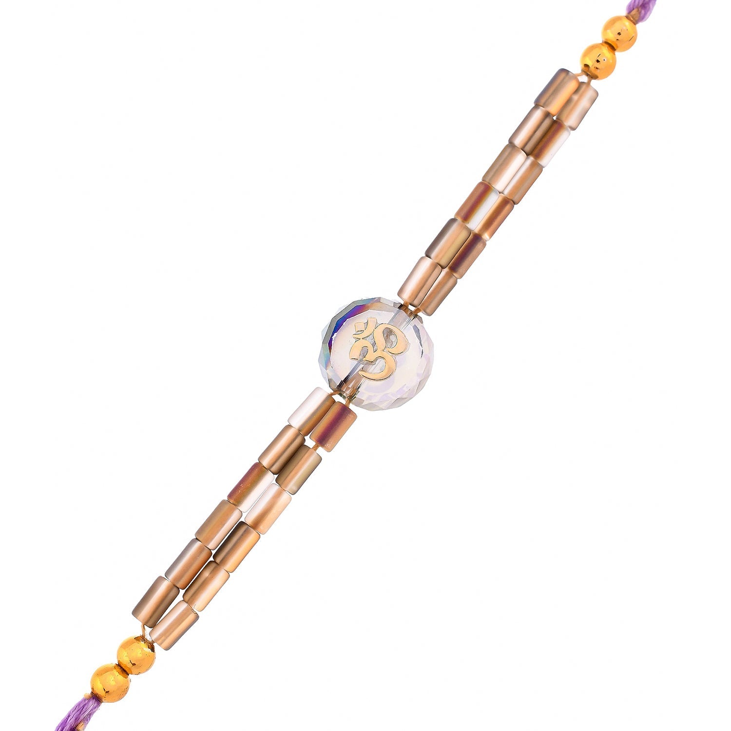 trueBrowns X Voylla Men's Bejewelled Beaded Thread Rakhi For Brother - Distacart