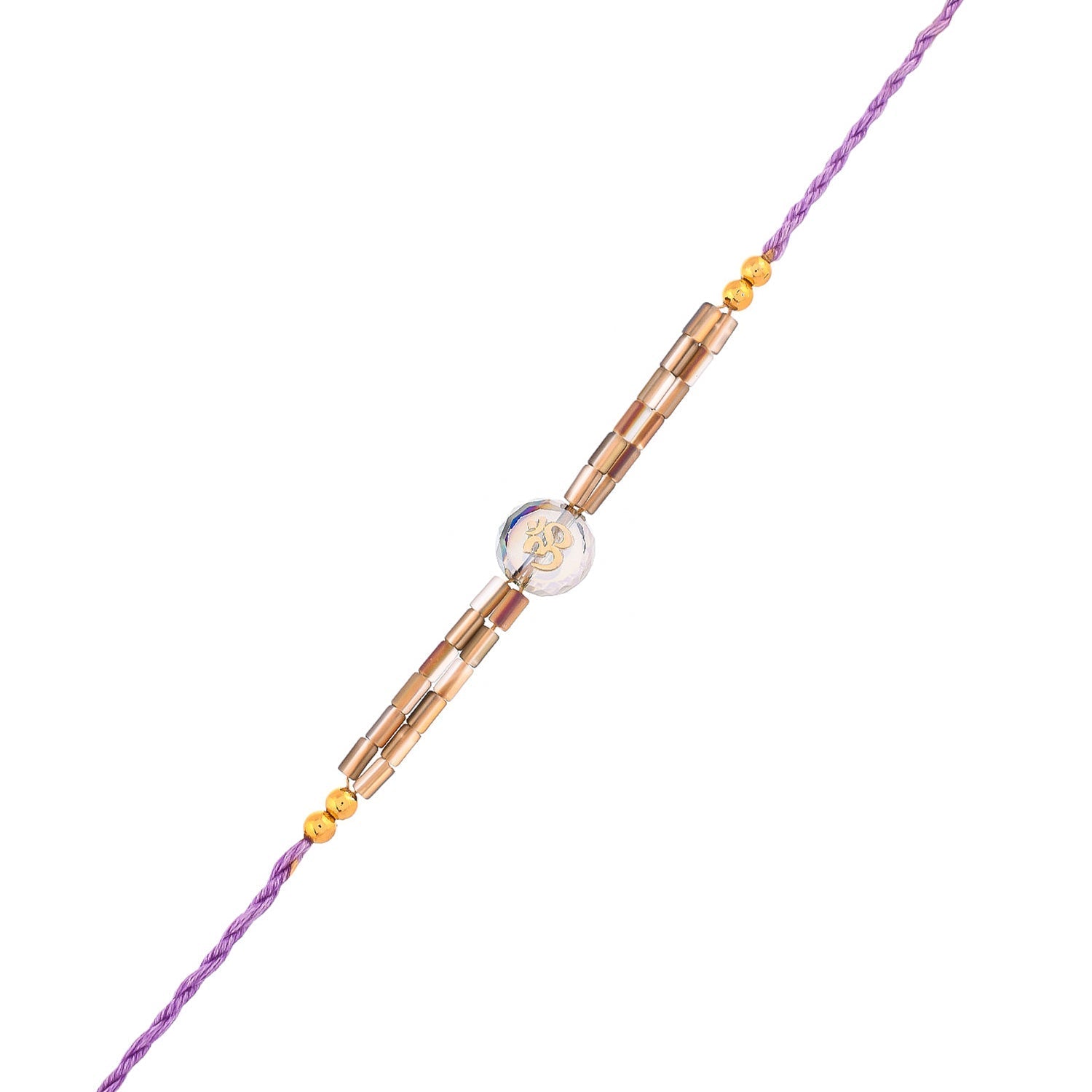 trueBrowns X Voylla Men's Bejewelled Beaded Thread Rakhi For Brother - Distacart