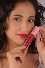 Thumbnail for Ammoha Cosmetics Long-Lasting, Matte-Finished Happy Hibiscus Color Liquid Lipstick - Distacart