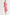 Malishka Women's Pink Crepe Printed Fit & Flared Midi Dress - Distacart