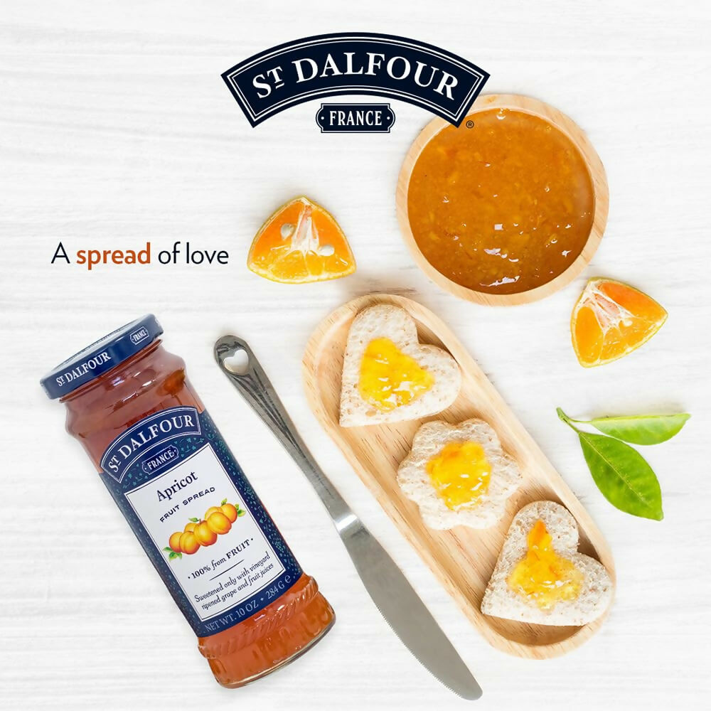 ST. DALFOUR Apricot Fruit Spread - Dista