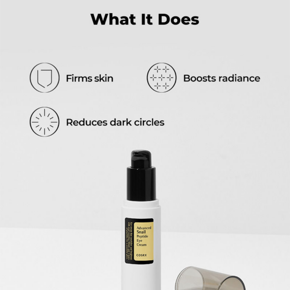 Cosrx Advanced Snail Peptide Eye Cream - Distacart