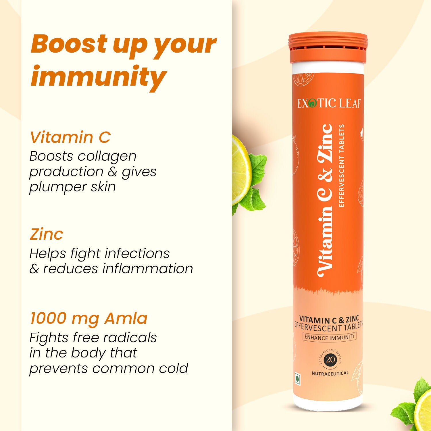 Exotic Leaf Vitamin C Tablets - Distacart