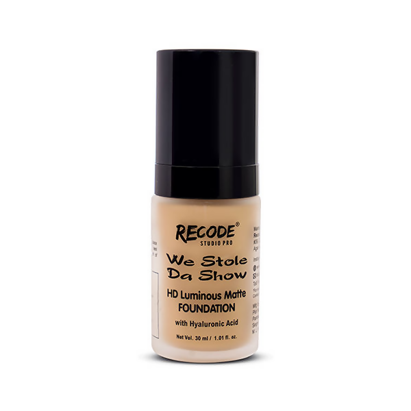 Recode HD Luminous Matte Foundation - 04 Hindustan - Distacart