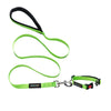 Waggety Dog Leash - Durable Green Polyester, Length - 5Ft, Comfortable Grip, Stylish Pet Leash for Dogs - Dista