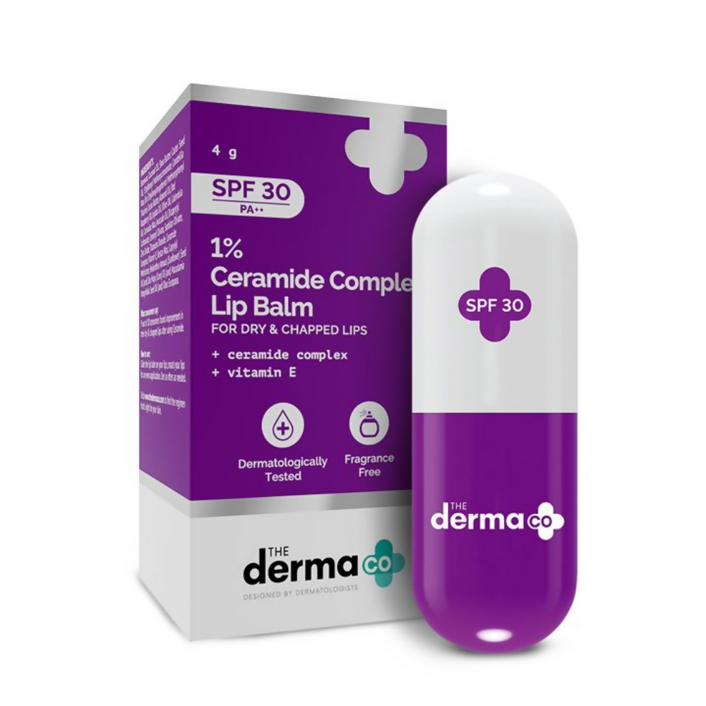 The Derma Co 1% Ceramide Complex Lip Balm With Ceramides & Vitamin E - Distacart